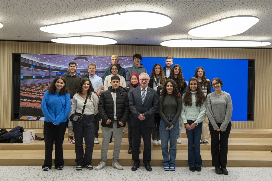 Besuch der Deutschen Evangelischen Oberschule Kairo am 25. Januar 2024