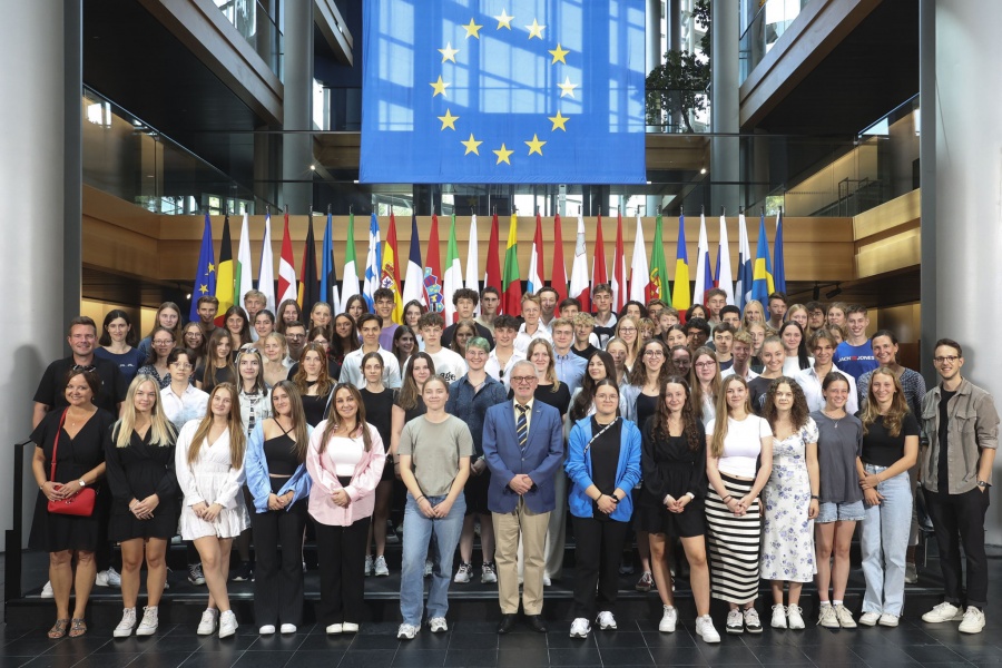 Besuch des Gymnasiums Eltville am 13. Juli 2023